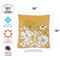Yellow Modern Flowers Decorative Spring Indoor/Outdoor Pillow Cover (set of 2)